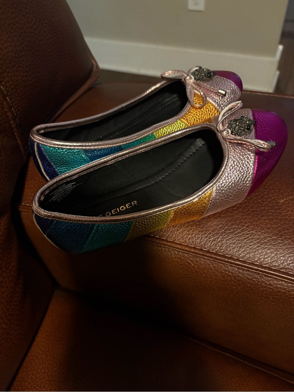 Kurt Geiger kids flats